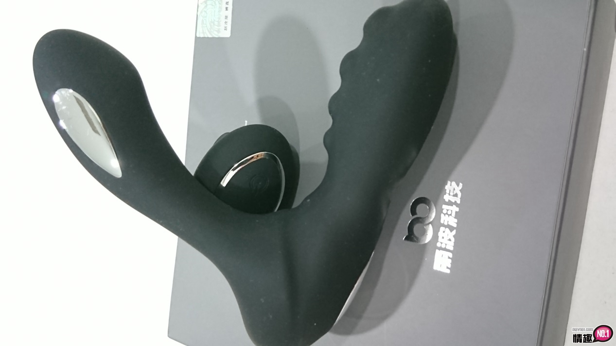 「电击角斗士双头电脉冲前列腺防水按摩器」-由内爽到外超深层刺激;4